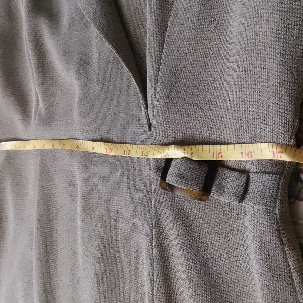 Talbots creme and brown  Beautiful  dress size 14p - Picture 8 of 8